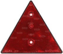 Refleks trekant 155x135 Rød